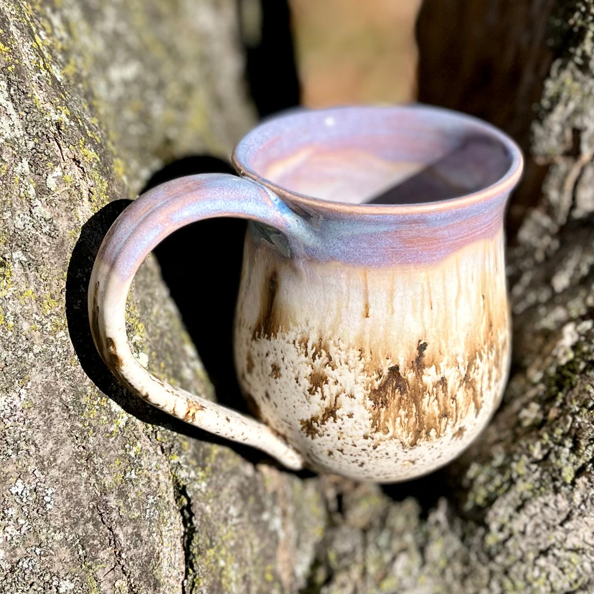 Modern Mugs in Frost/Purple – Glaze On Studio