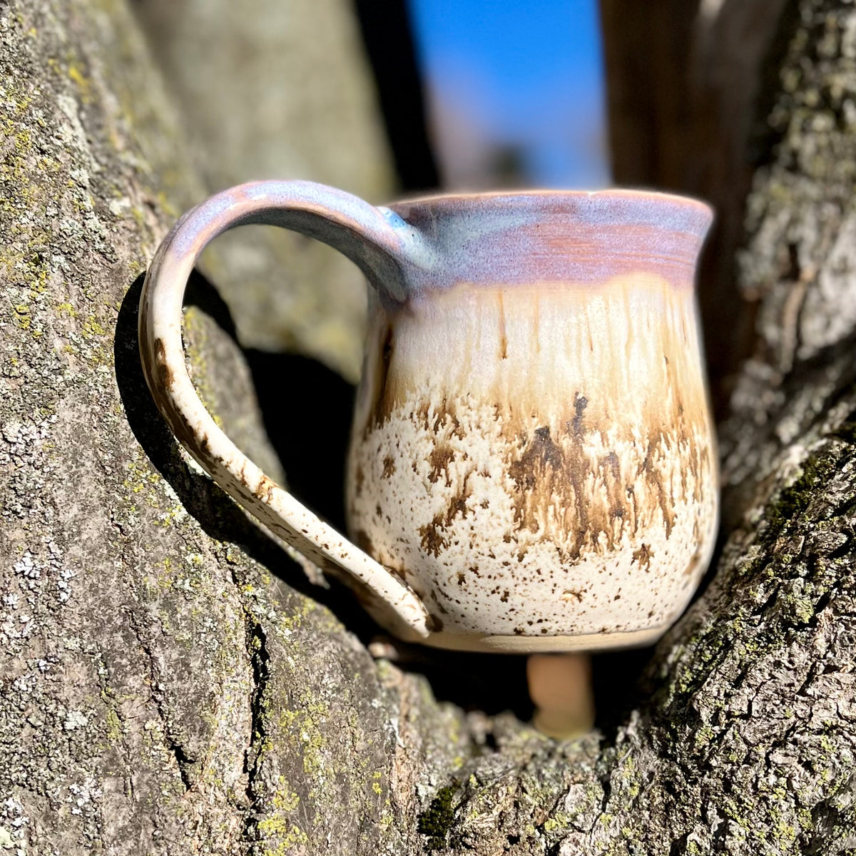 Modern Mugs in Frost/Purple – Glaze On Studio