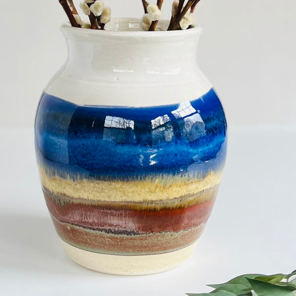 Large Landscape Vase