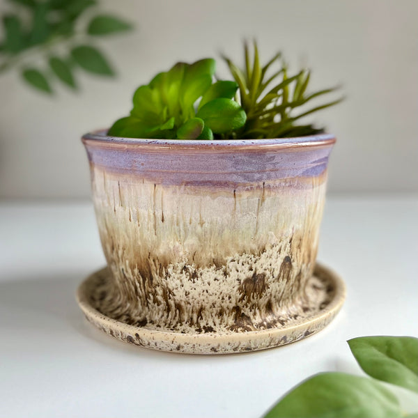 Lavender Wood Planter