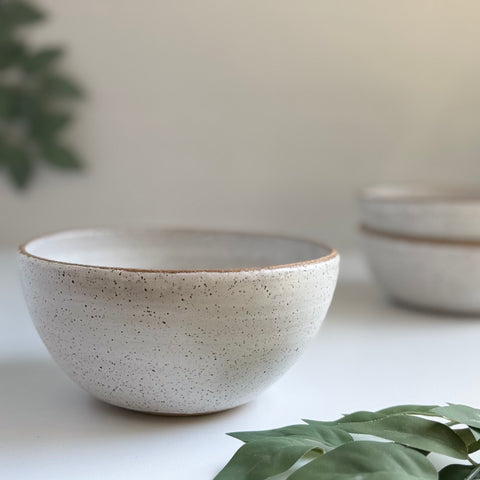Toasted White Everyday Bowl