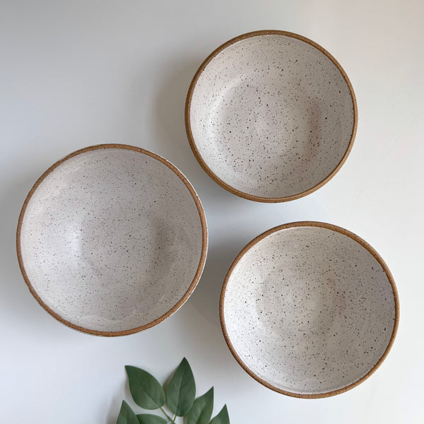 Toasted White Everyday Bowl