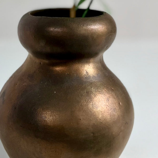 Gold Bubble Vase