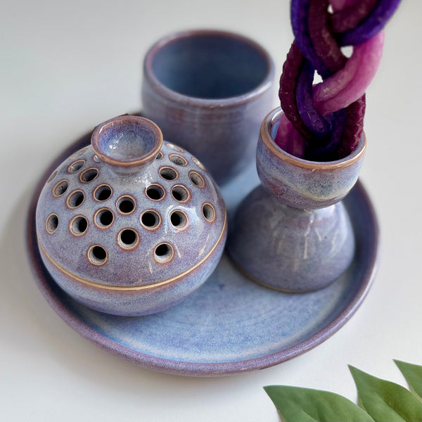 Havdalah Set in Lavender