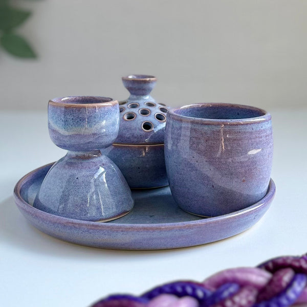 Havdalah Set in Lavender