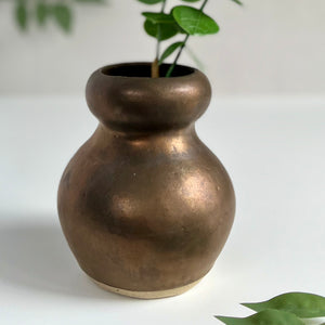 Gold Bubble Vase