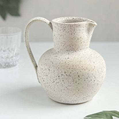 Pitcher in Toasted White