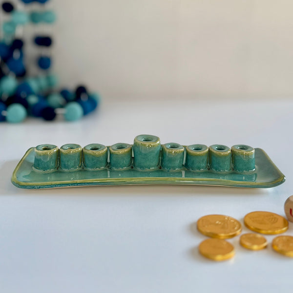 Turquoise Menorah (Second)