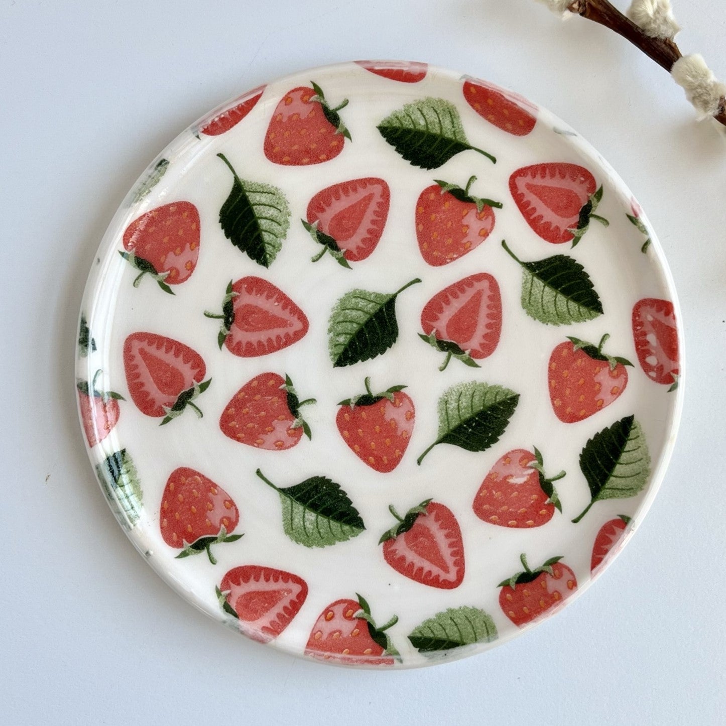 Strawberry Plate