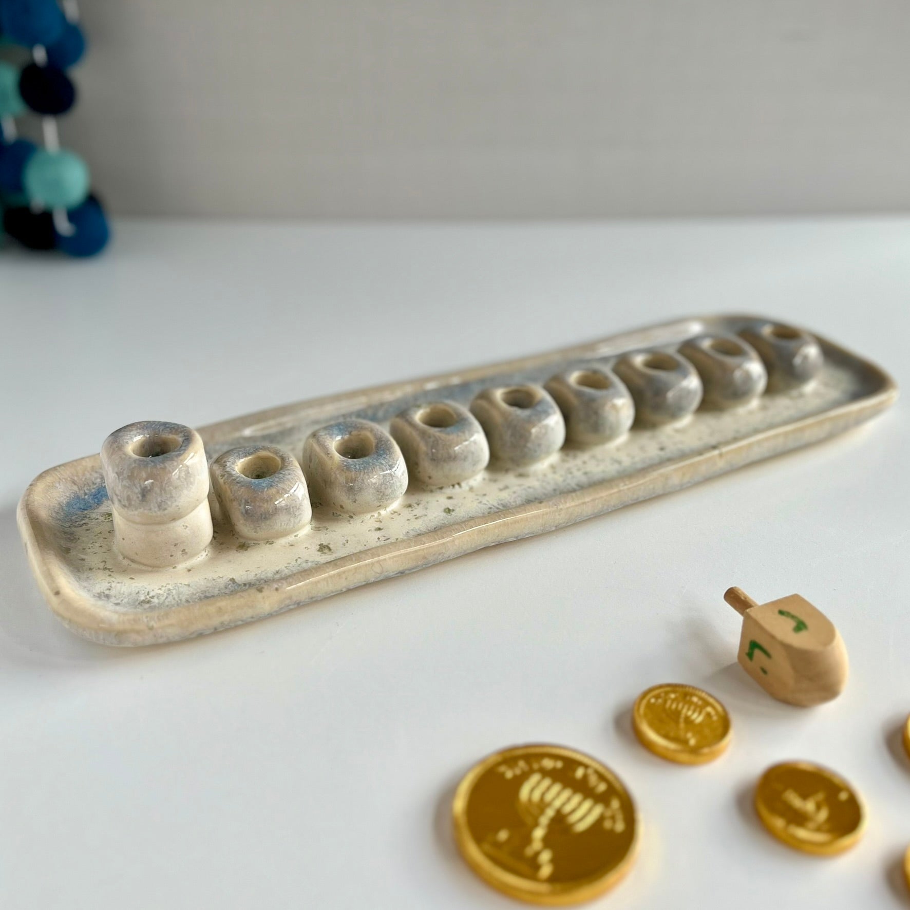 Sea Salt Menorah