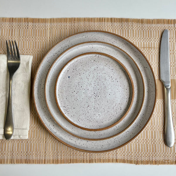 Dinnerware Set in Toasted White