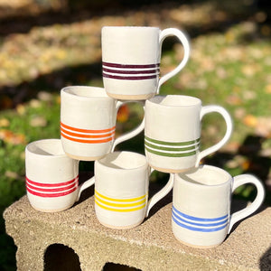 Set of Rainbow Mugs