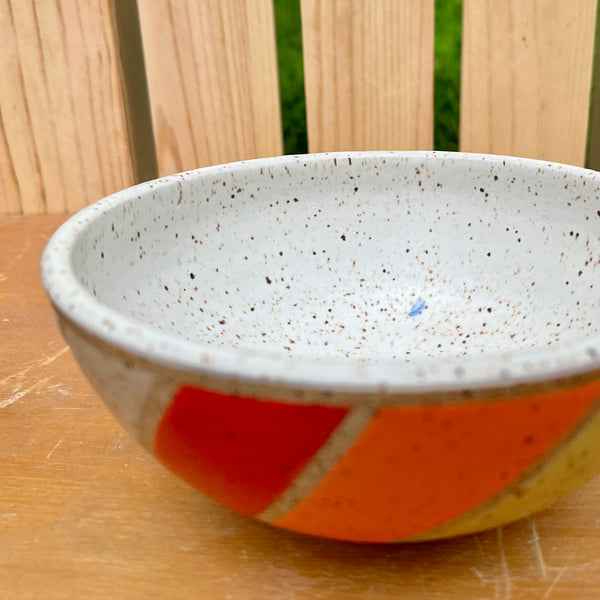 Rainbow Spiral Bowl #06