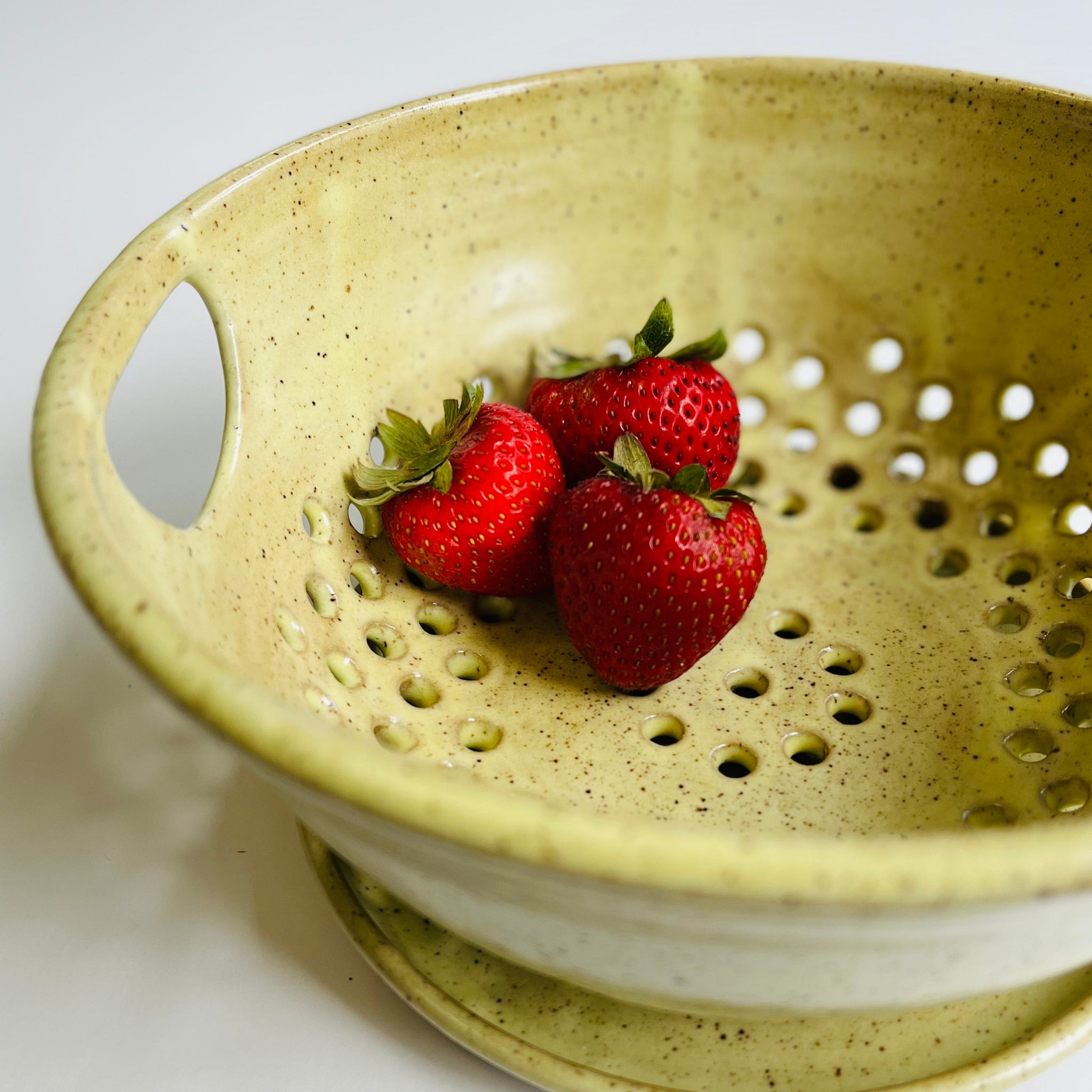 Berry Bowl in Cornsilk