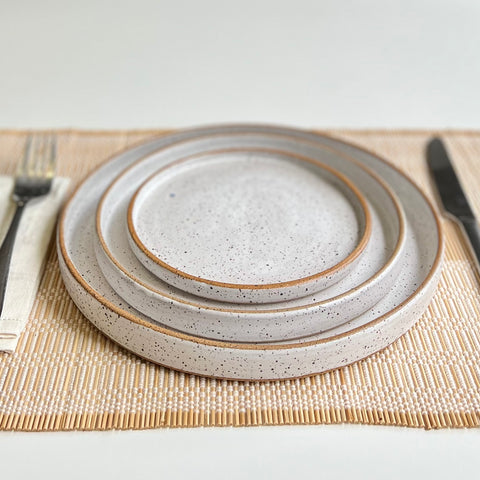 Dinnerware Set in Toasted White
