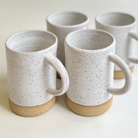 Mug Set in Toasted White