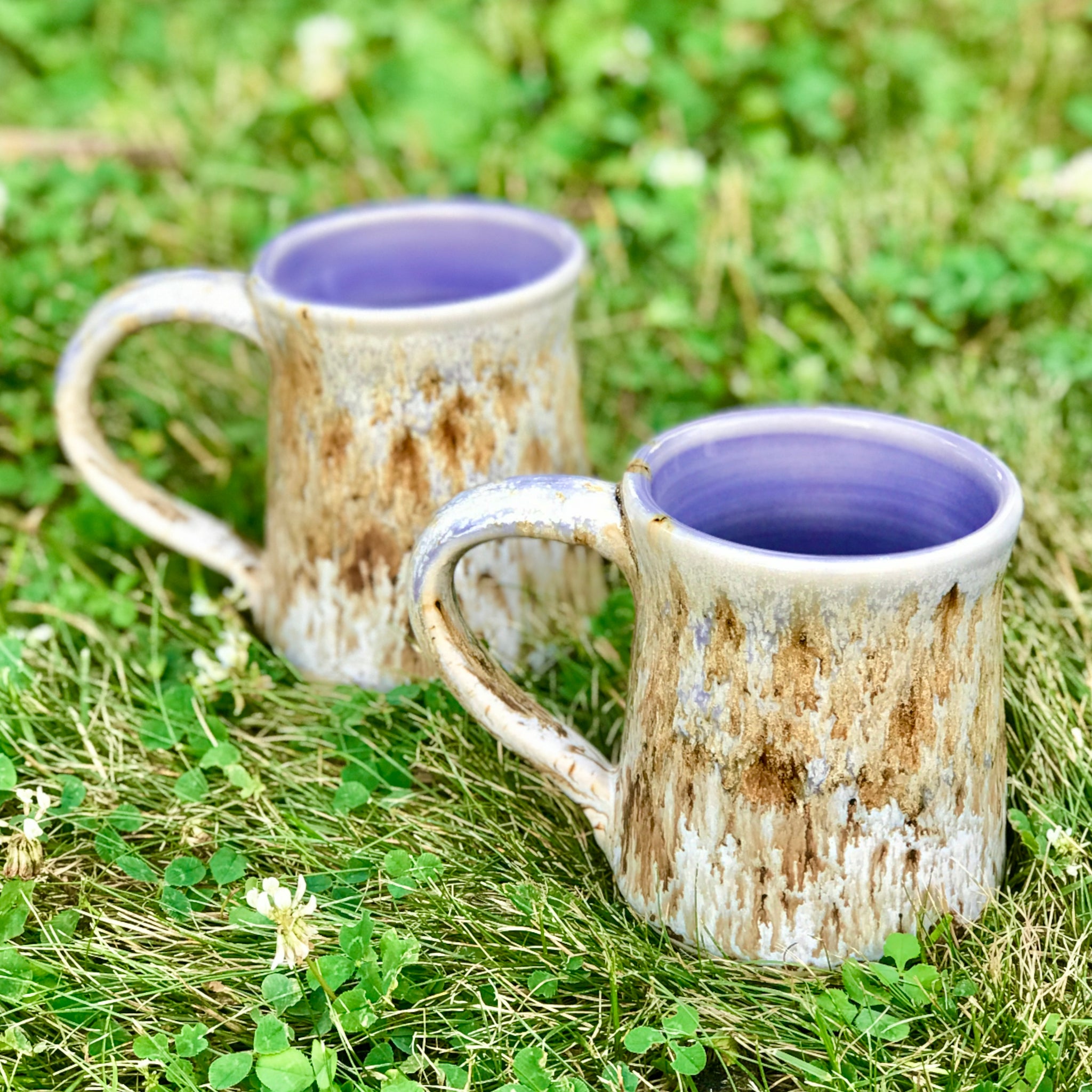 Lavender Wood Tapered Mug