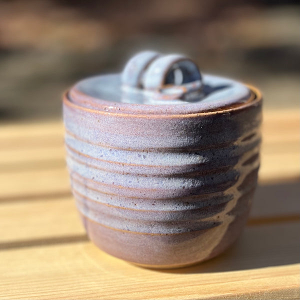 Lavender Lidded Jar