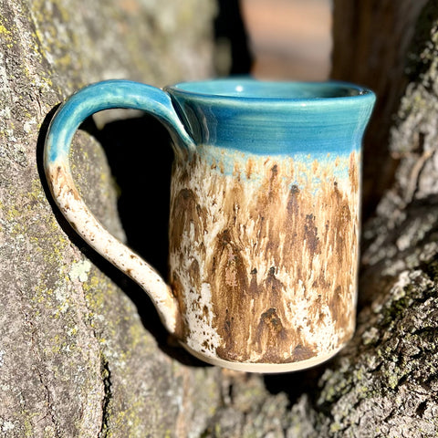 Mug in Winter Peacock #03