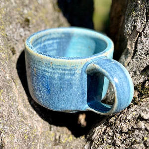 Espresso Mug in Frosted Blues