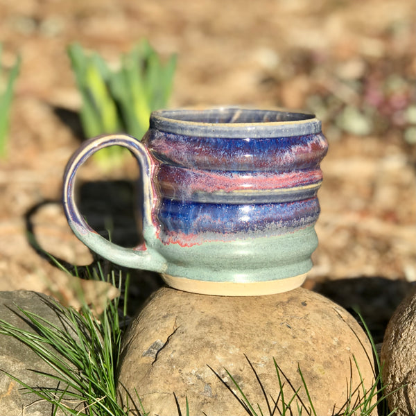 Modern Mugs in Purple Frost