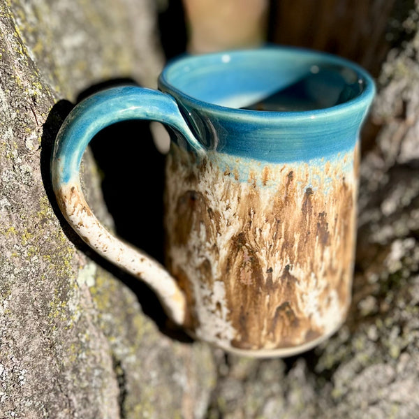 Mug in Winter Peacock #03
